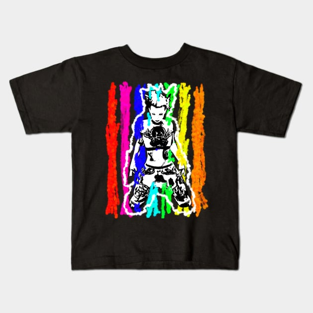 BAD AMY ''DEATH'S KXLLER'' (PRIDE) Kids T-Shirt by KVLI3N